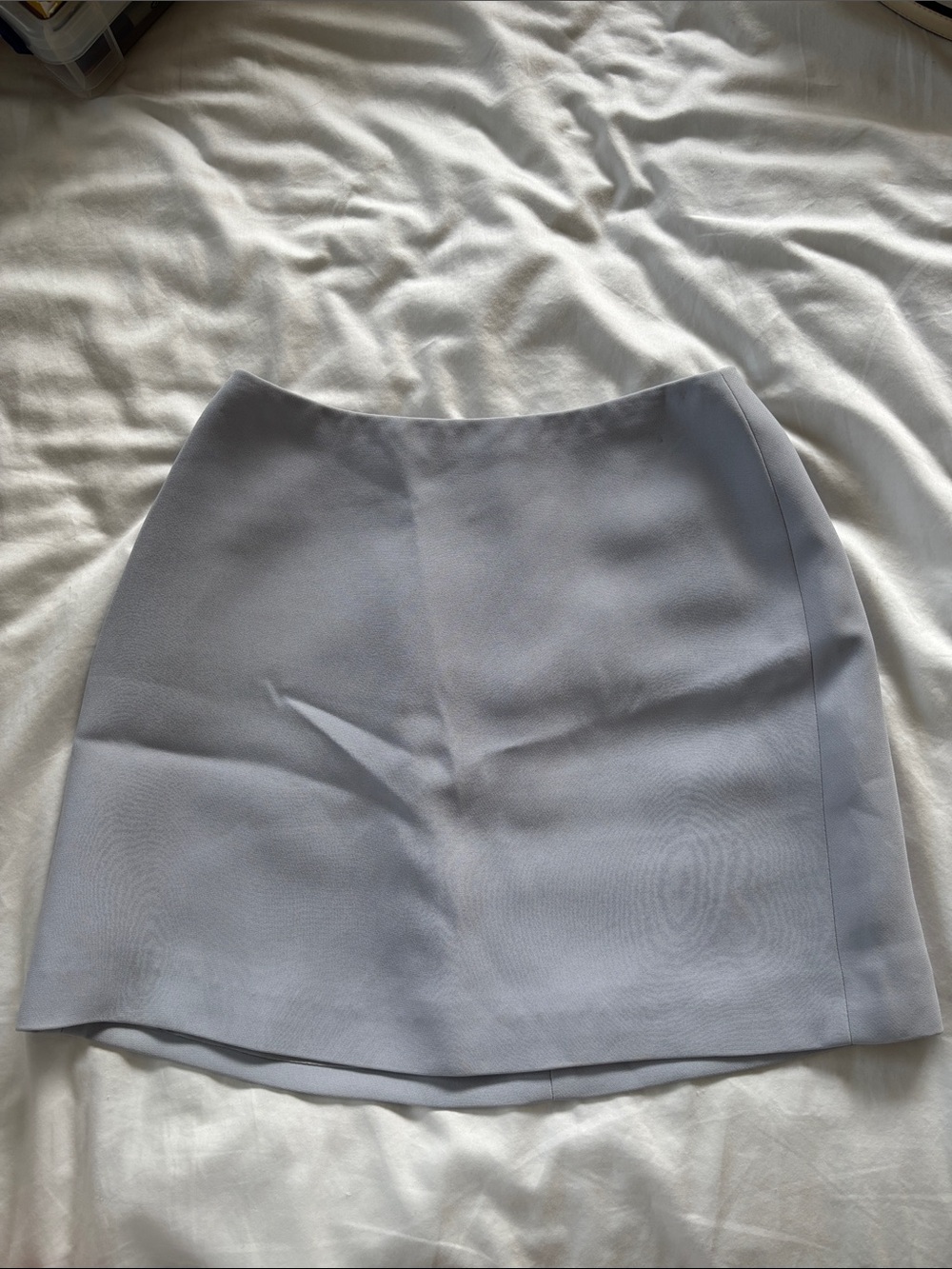 bebe Light Blue Mini Skirt